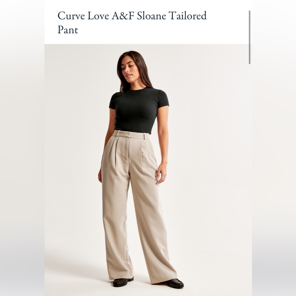 Abercrombie tailored pant sloane pant